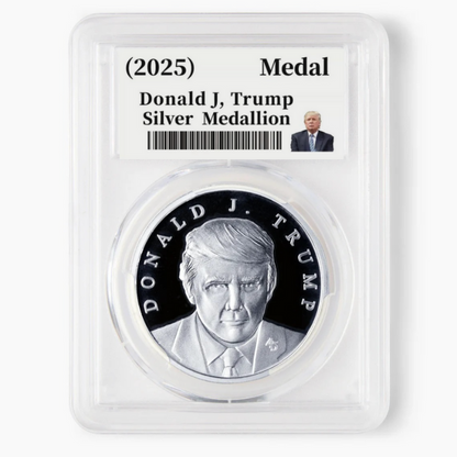 President Trump First 2025 Edition Silver Medallion