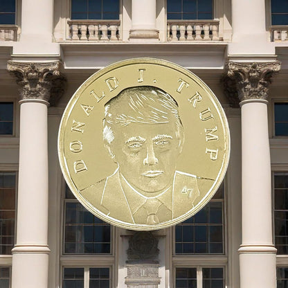 President Trump Victory Gold Coin 2025 - 47 President Edition