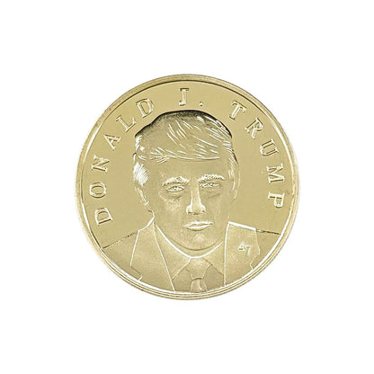 President Trump Victory Gold Coin 2025 - 47 President Edition